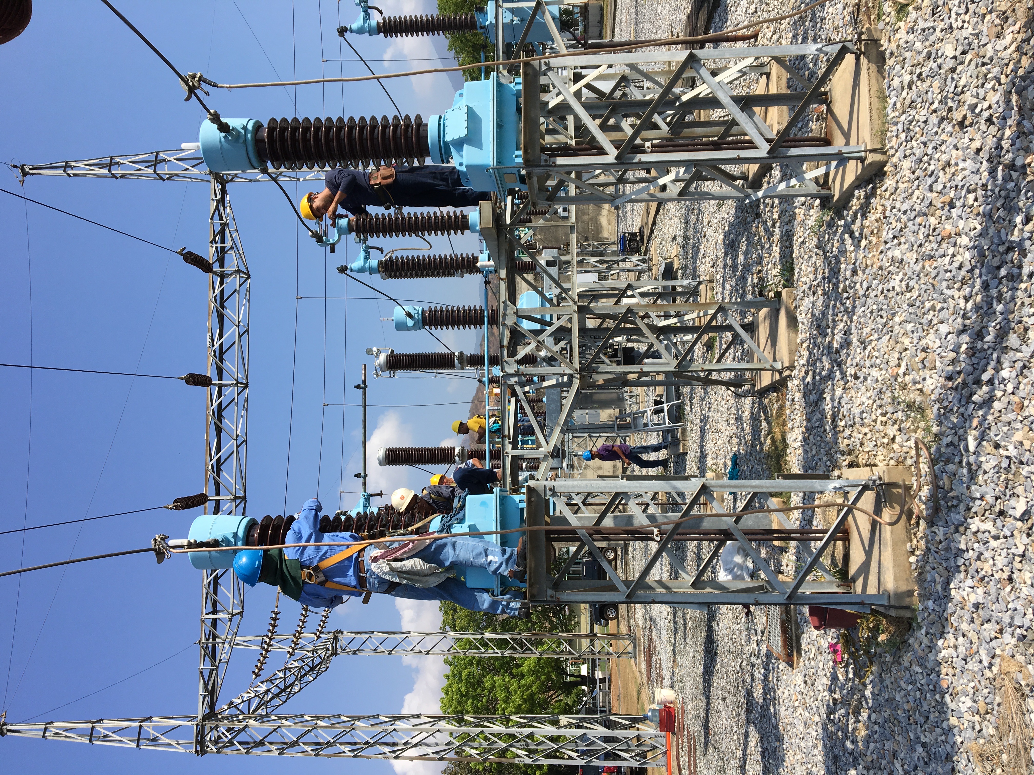 Infraestructura eléctrica - trabajo de campo SIGMA 100